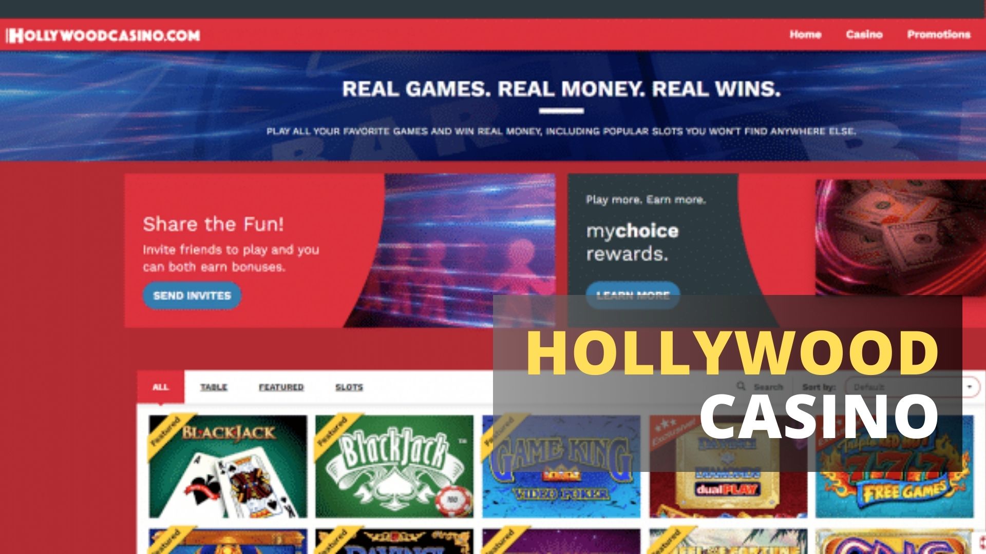 Hollywood Online Casino Review